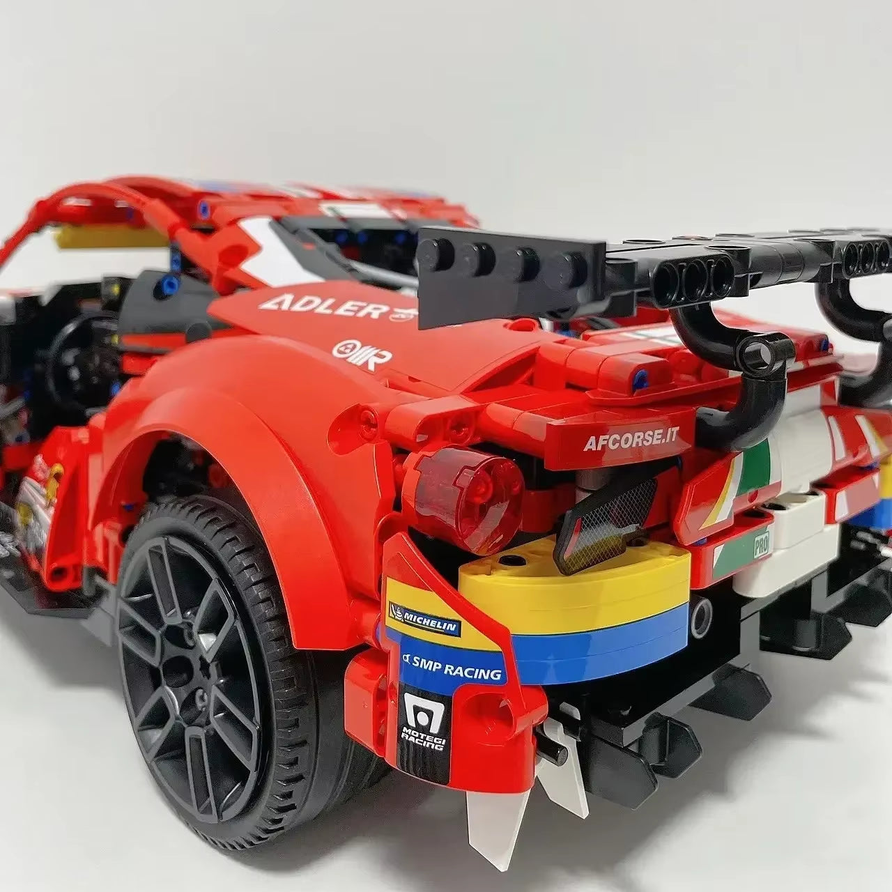 488 GTE Bricks Technical Series 1648Pcs Supercar Building Blocks Sports Race Car Vehicle Model Assembly Kid Adult Toy Gift