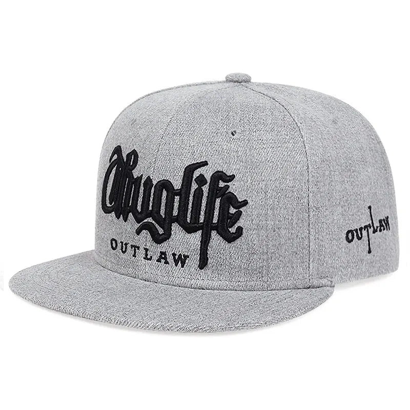 Thuglife Embroidery Hiphop Baseball Cap Snapback Hat Adult  Adjustable