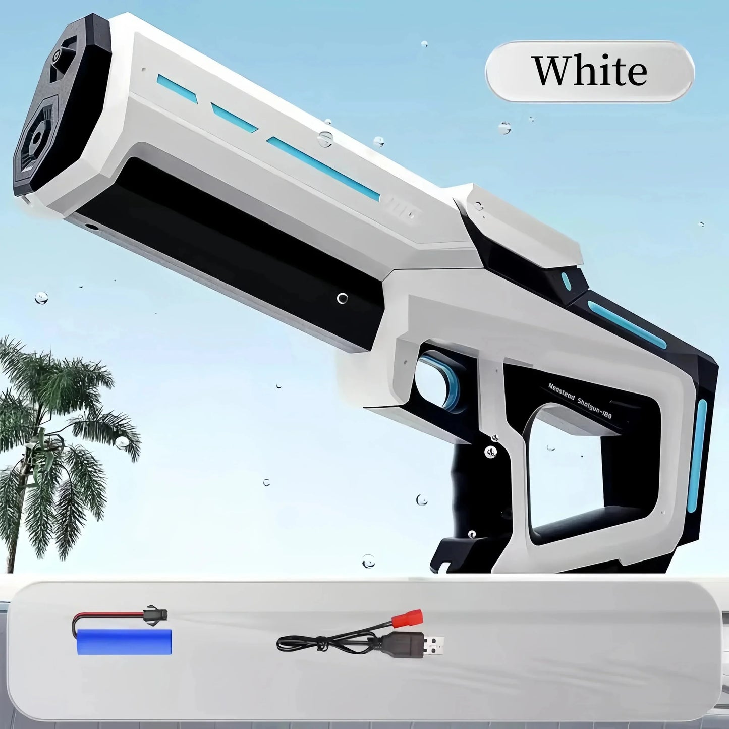 Electric Water Gun With Automatic Water Suction Technology Water , Endless Fun With This Automatic Pumping Large Capacity Water Gun