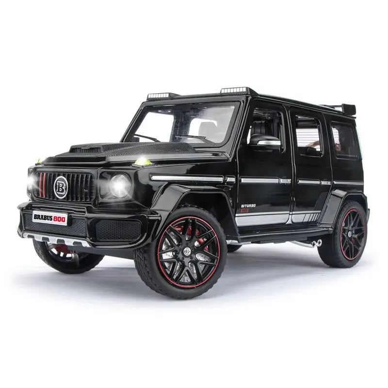 1/32 G700 Brabus  Alloy Car Model Simulation Diecast Vehicles Off-Road SUV with Sound N Light Collectible