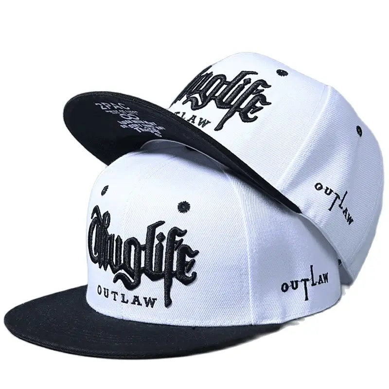 Thuglife Embroidery Hiphop Baseball Cap Snapback Hat Adult  Adjustable