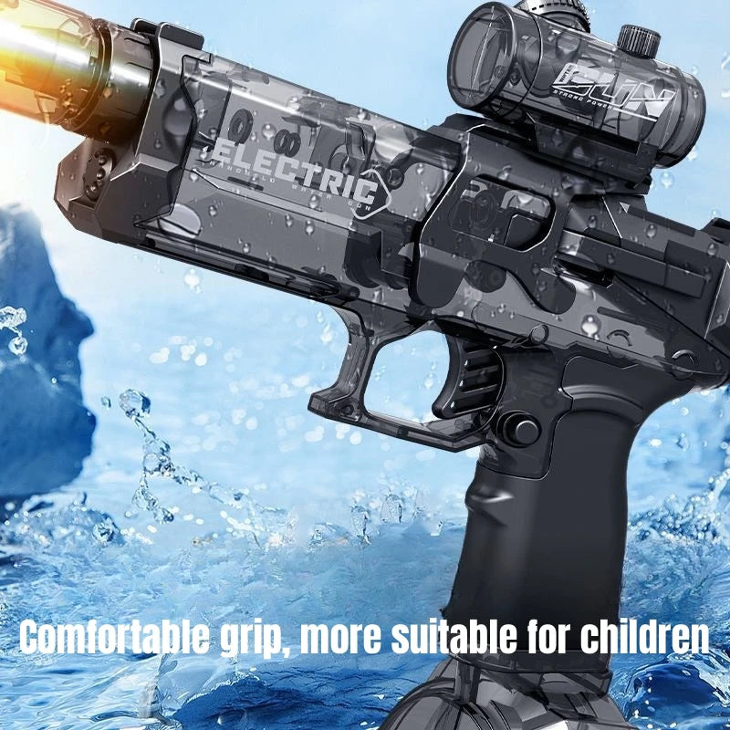 FREE SHIPPING - High Pressure Electric Water Gun Toys Summer Outdoor Beach Pool Garden Fight Games Kids Automatic Bursts Watergun Gifts