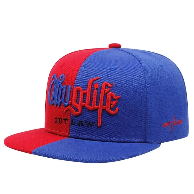 Thuglife Embroidery Hiphop Baseball Cap Snapback Hat Adult  Adjustable