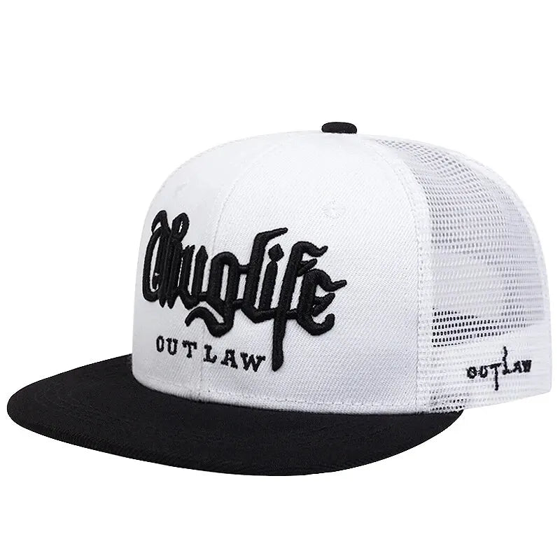 Thuglife Embroidery Hiphop Baseball Cap Snapback Hat Adult  Adjustable