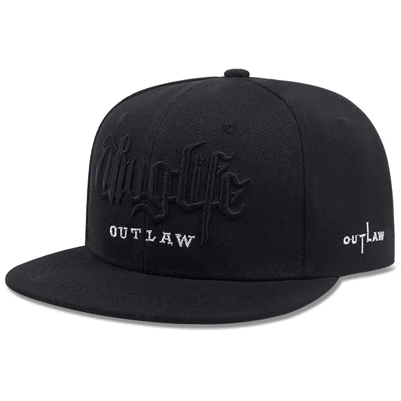 Thuglife Embroidery Hiphop Baseball Cap Snapback Hat Adult  Adjustable