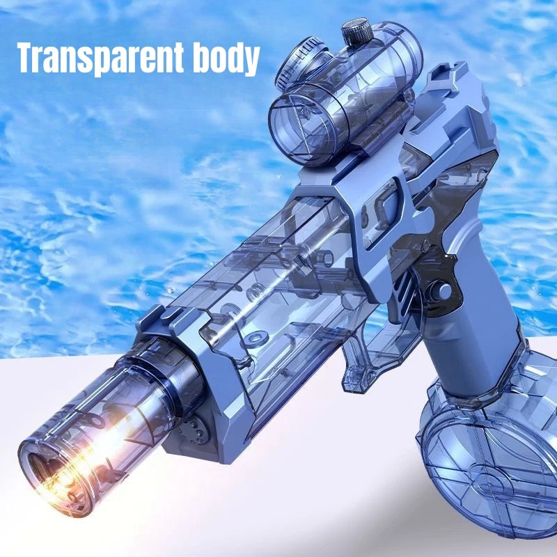 FREE SHIPPING - High Pressure Electric Water Gun Toys Summer Outdoor Beach Pool Garden Fight Games Kids Automatic Bursts Watergun Gifts