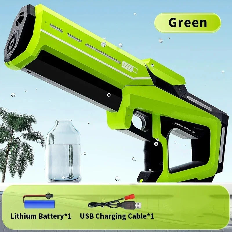 Electric Water Gun With Automatic Water Suction Technology Water , Endless Fun With This Automatic Pumping Large Capacity Water Gun