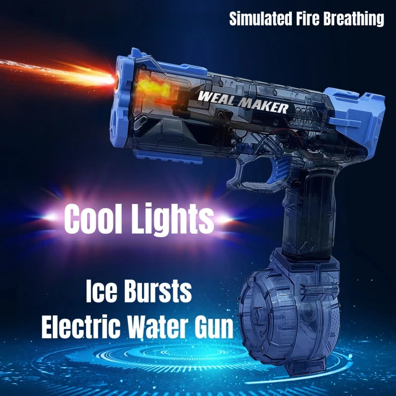 FREE SHIPPING - High Pressure Electric Water Gun Toys Summer Outdoor Beach Pool Garden Fight Games Kids Automatic Bursts Watergun Gifts