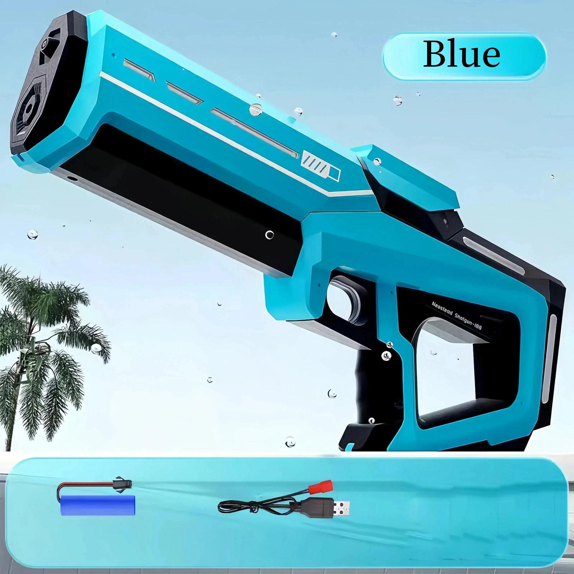 Electric Water Gun With Automatic Water Suction Technology Water , Endless Fun With This Automatic Pumping Large Capacity Water Gun