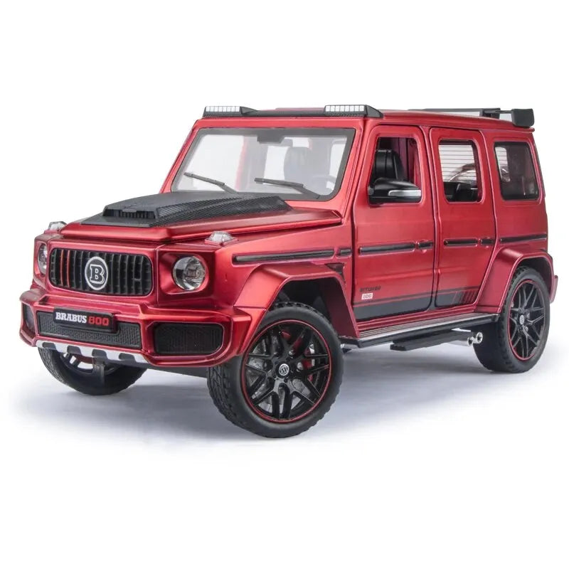 1/32 G700 Brabus  Alloy Car Model Simulation Diecast Vehicles Off-Road SUV with Sound N Light Collectible