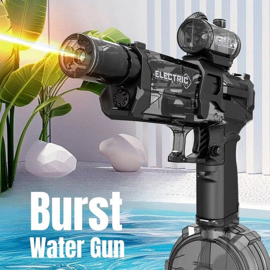 FREE SHIPPING - High Pressure Electric Water Gun Toys Summer Outdoor Beach Pool Garden Fight Games Kids Automatic Bursts Watergun Gifts