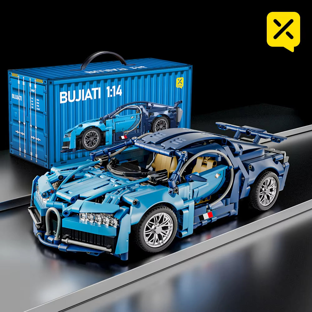 Technical Racing Sport Car 1280PCS Model Building Blocks City Mechanical Speed Vehicle Supercar Brick Puzzle Toys Kid Adult Gift