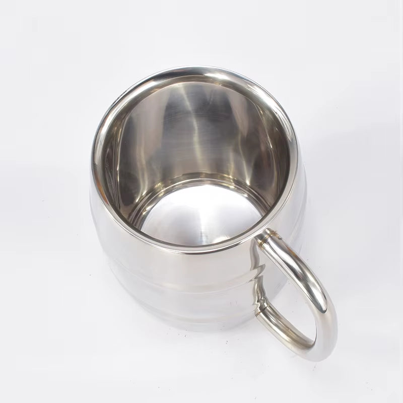  Double Stainless Steel Beer Cup 500ml , Coffee cup - Great Gift